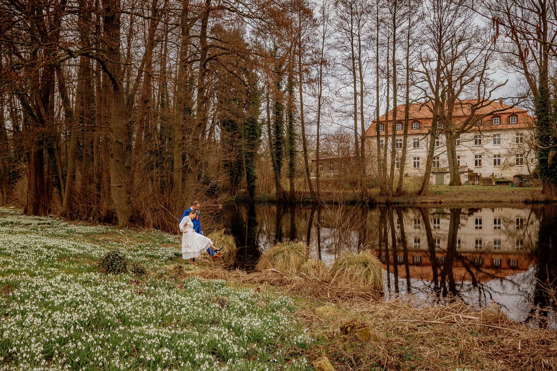 Hochzeit auf Schloss Neuhausen in der Prignitz