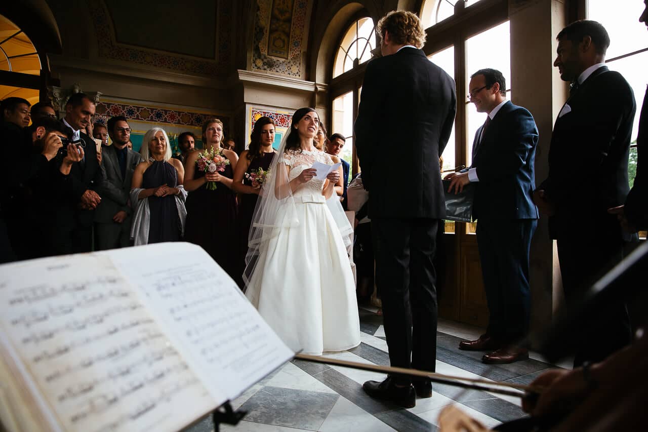 Hochzeit im Maurischen Kabinett vom Schloss Belvedere in Potsdam